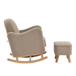 Soother Nursing Chair and Footstool Biscuit Ted product image 3