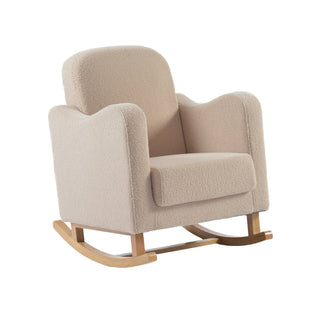 Soother Nursing Chair Oat Ted lifestyle image
