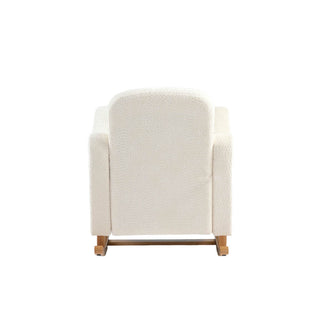 Soother Nursing Chair Off White Boucle product image 4