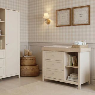 Wanderer Wide Changing Unit Cashmere and Oak product image 1